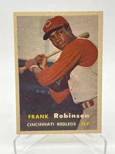 1957 TOPPS FRANK ROBINSON #35 VINTAGE SET BREAK HOF - Bild 1 von 2