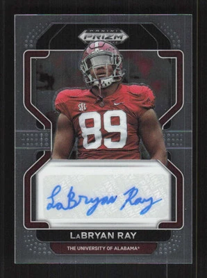 LaBryan Ray 2023 Panini Prizm Draft Picks Autographs Auto #RA-LRA - Image 1 of 3