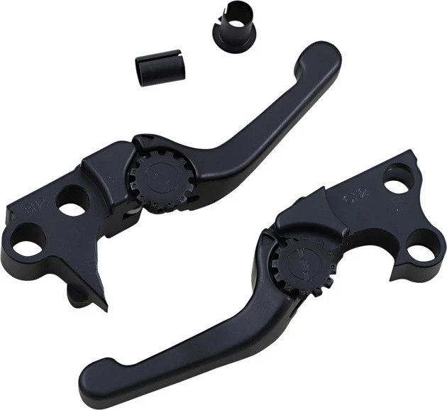 PSR Anthem Shorty Adjustable Lever Set Black #12-01651-22 Harley Davidson - Image 1 of 1