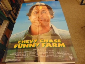 FUNNY FARM/ORIG. U.S. ONE SHEET(CHEVY CHASE/MADOLYN SMITH) B875 - Picture 1 of 1