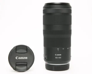 Canon RF 100-400mm f/5.6-8 IS USM Lens RF-Mount Telephoto-Zoom Full-Frame Format - Picture 1 of 7