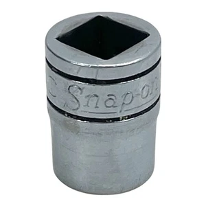 Enchufe cromado poco profundo Snap On 3/8" Drive 7/16" 6PT SAE FS141 - Imagen 1 de 6