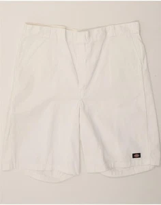 Pantalones Cortos Carga Dickies Para Hombres Calce Suelto W44 2XL Blanco Poliéster DG16 - Imagen 1 de 4
