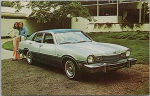 1976 MERCURY COMET Car Advertising Postcard - BOB FOSS MOTORS Colorado Springs - Picture 1 of 2