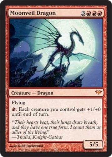 1x Moonveil Dragon - Foil Light Play Magic The Gathering - Kid Icarus - Foto 1 de 1