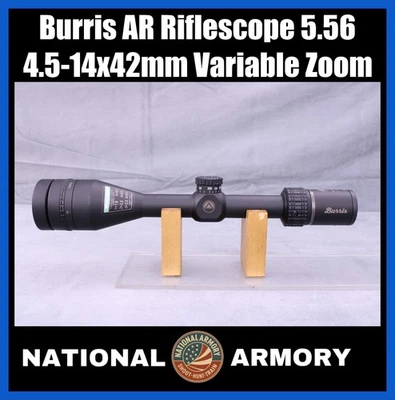 Burris  4.5-14x42 Rifle Scope - Image 1 of 4