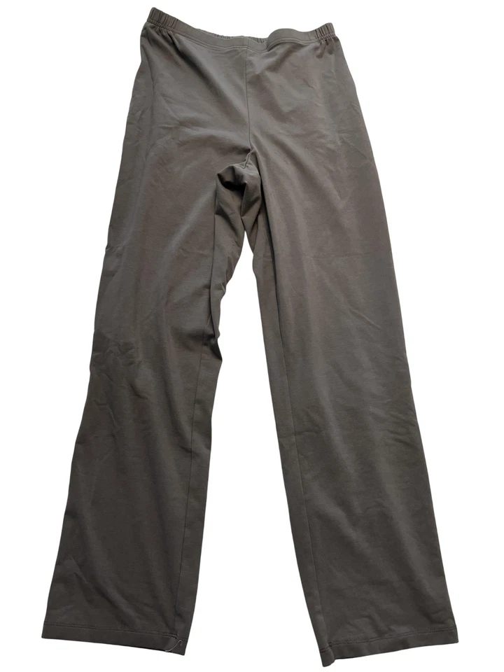 Women With Control Pants Womens Medium Gray Pull On Stretch Straight Leg Lounge - Image 1 of 4