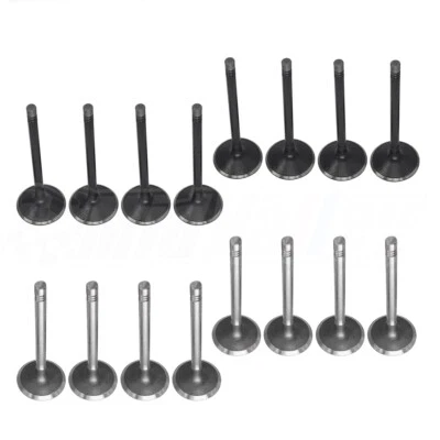 16x Válvulas de admisión de escape para Chevy Pontiac Saturn 2000-2012 2,0 L 2,2 L 2,4 L 16 V Foto 1 de 3