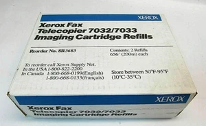 XEROX FAX telecopiatrice 7033 ROTOLI PELLICOLE RICARICHE 3R96523 - Imagen 1 de 1