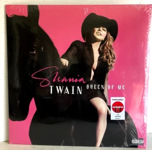 Shania Twain Queen of Me Exclusive Limited Edition Neon Pink Colored Vinyl NEW - Picture 1 of 4