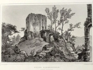 LIEBSTEIN LA ROVINA orig. Acciaio St. v Rottmann, n. Rohbock circa 1870! - Foto 1 di 3