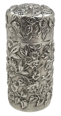 S. Kirk & Son Sterling Silver Repousse Besamim Spice Box from 1903-1907 - Image 1 of 4