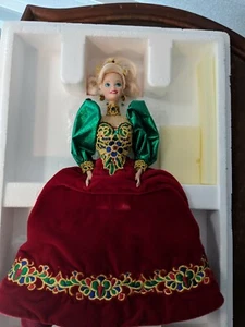 Holiday Jewel 1995 Porcelain Barbie Doll NRFB - Picture 1 of 6