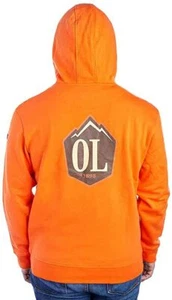 GuideLife Outdoor Life Magazine Men's Logo Hoodie Orange XL - Picture 1 of 4