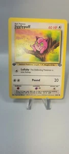 Pokemon Jungle Jigglypuff 54/64 Non Holo WOTC 1st Edition - Picture 1 of 5