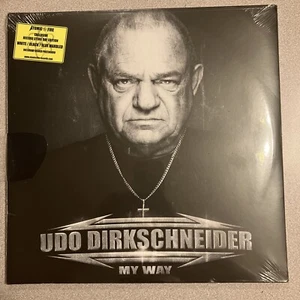 UDO DIRKSCHNEIDER - MY WAY - RSD WHITE BLACK BLUE 2 VINYL LP - Picture 1 of 5