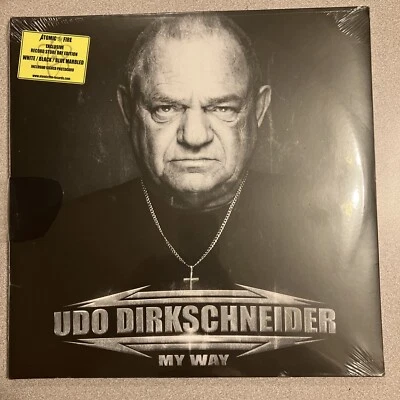 UDO DIRKSCHNEIDER - MY WAY - RSD WHITE BLACK BLUE 2 VINYL LP Foto 1 de 4