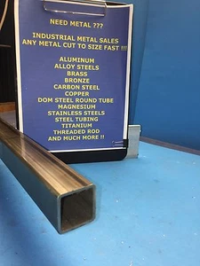 Steel Telescoping Square Tube 1-1/2" x 12"-Long x .105w-- TELESCOPING TUBE - Picture 1 of 1