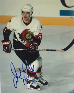 ALEXANDRE DAIGLE SIGNED 8X10 PHOTO OTTAWA SENATORS 1st OVERALL DRAFT PICK - Picture 1 of 3