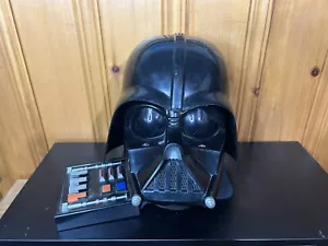 Star Wars 2004 Lucas Film Darth Vader Voice Changer Helmet Mask Tested Works - Picture 1 of 1