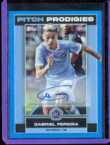 2023 Topps MLS Autographs Blue Foil Pitch Prodigies #180 Gabriel Pereira 36/99 - Bild 1 von 1