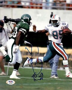Mark Duper autographed signed 8x10 photo NFL Miami Dolphins PSA COA