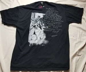 Vintage NIRVANA Kurt Cobain Luke Smalley X Howe Clothing XL ANTI MTV LETTER - Picture 1 of 5