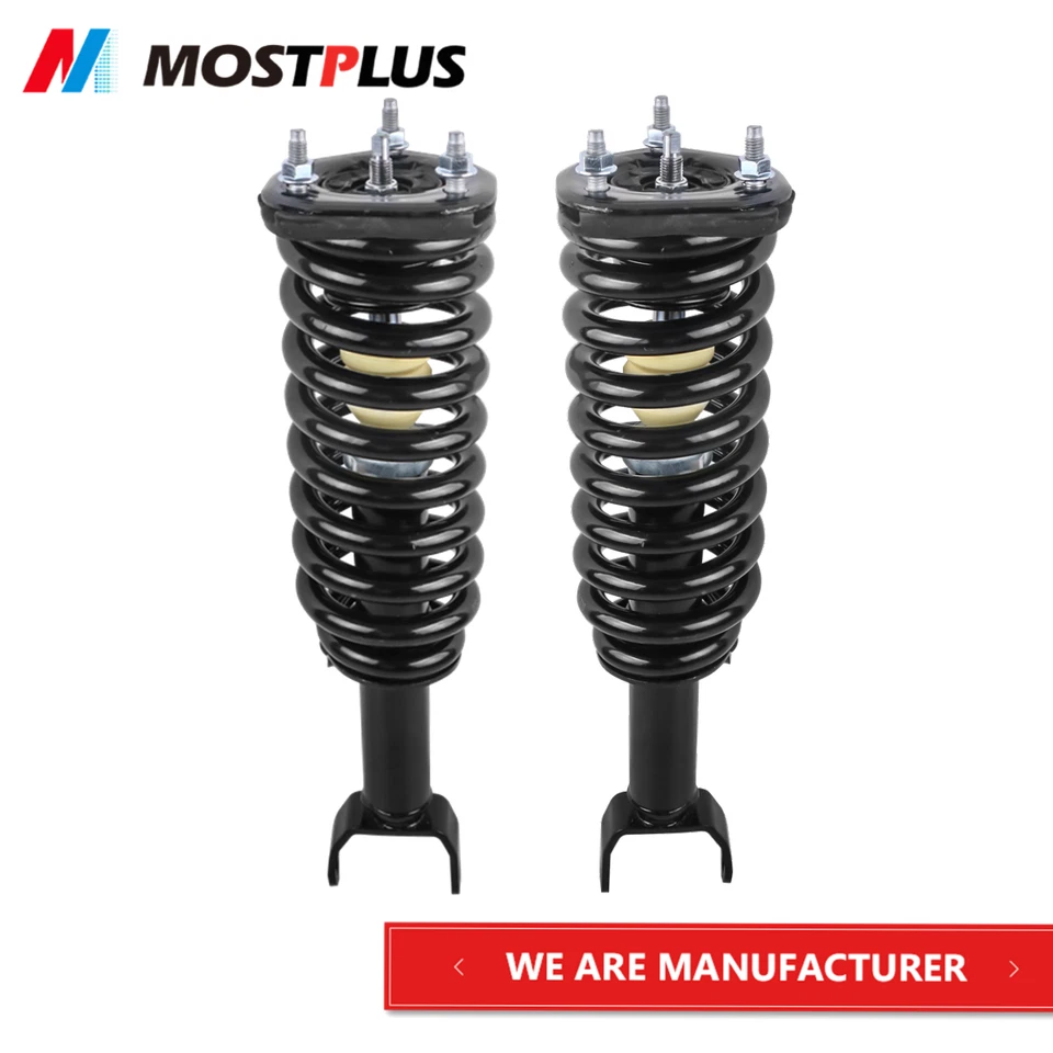 Set(2) Front Complete Shock Struts For 2005-2009 Dodge Dakota 2006-2009 Raider Foto 1 de 4