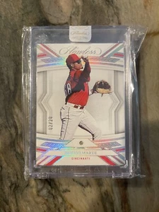 2023 Panini Flawless Noelvi Marte Gems Authentic Diamond /20 Cincinnati Reds - Picture 1 of 2