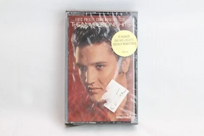 Elvis Presley Commemorative Issue The Number One Hits Cassette Tape New Sealed - Image 1 of 4
