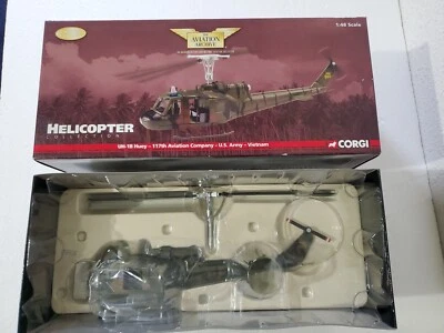 Corgi US50410 UH-1B Huey 117th Aviation Company US ARMY Vietnam 1:48 Diecast - Image 1 of 4