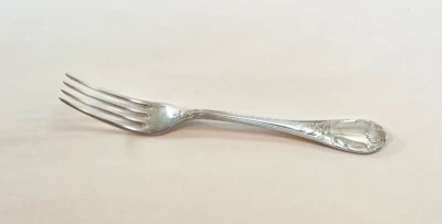 Tenedor de postre Christofle Marly de plata de ley - 6 3/4" - sin monograma Foto 1 de 4