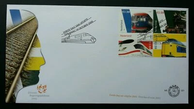[SJ] Holland Trains 2005 Netherlands Locomotive Railway Transport Railroad (FDC) - Image 1 of 4