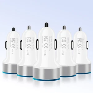 20W Dual Port Car Charger USB Power Adapter Cigarette Lighter Socket 12V 5V-2.1A - Picture 1 of 33