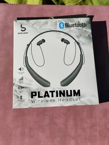 BASS JAXX PRO BLUETOOTH HEADSET NECKBAND BLACK BRAND NEW SEALED! - Picture 1 of 2