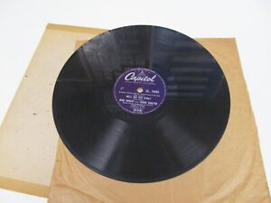 CROSBY/SINATRA/KELLY - WELL DID YOU EVAH?/TRUE LOVE  10" 78 RPM CAPITOL CL14645