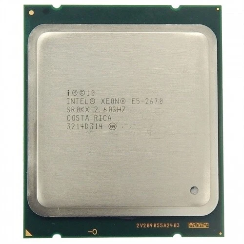 CPU Intel Xeon E5-2670 2.6 GHz 8 Core 20 Mo Socket LGA 2011 SR0KX - Immagine 1 di 1