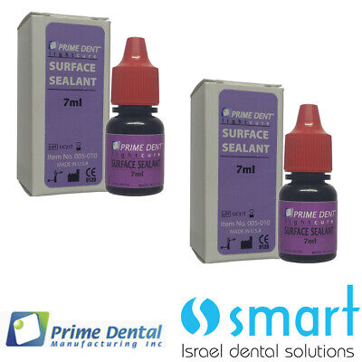 LOTx2 Dental Light Cure Surface Sealant 7ml Prime Composite Restoration Finish  • 48.54£