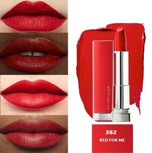 Maybelline Lipstick Universal Color Sensational 382 Red For Moi Red