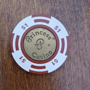 Princess Casino $1 Chip - Bild 1 von 1