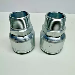 Hydraulic Crimp Fitting (2) AEROQUIP 4SA20MP20 - 471Z40 - Picture 1 of 3