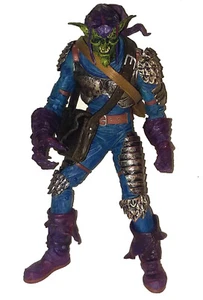 MARVEL LEGENDS SPIDER-MAN SERIES 12" RARE GREEN GOBLIN ACTION FIGURE TOY BIZ - Picture 1 of 2