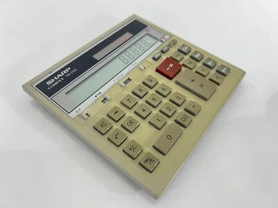 Sharp 12-Digit Desktop Calculator QS-2130 Compet Twin Power Dual Solar & Battery - Image 1 of 4