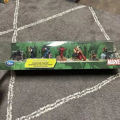 Disney Store Marvel Avengers Figurine Set - Image 1 of 4