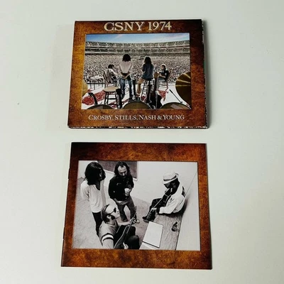 CSNY 1974 by Crosby Stills Nash & Young (CD, 2014, Rhino Digipak) w/ Insert Foto 1 de 4