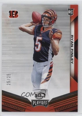 2019 Panini Playoff Rookies 3rd Down /25 Ryan Finley #218 Rookie RC - Image 1 of 2