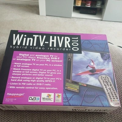Hauppauge PCI WinTV HVR-1100 (Model 1103) DVB-T PAL  Hybrid Multi PAL - Image 1 of 4
