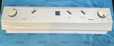 Panel de control usado para lavadora secadora Kenmore PN # 137275308 ¡¡Envío gratuito!!! Foto 1 de 4