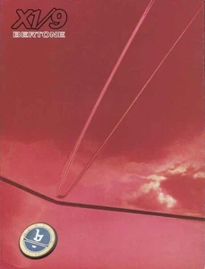 Catalogue Brochure Bertone Fiat X 1/9 1985 français english italiano deutsch - Picture 1 of 2