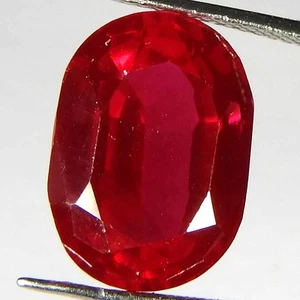 11.10 Ct Natural Imitation Ruby Oval Cut Cabochon 14x9x7 Loose Gemstone - Picture 1 of 3